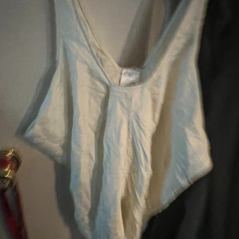 Silk Sleeveless Tank Top